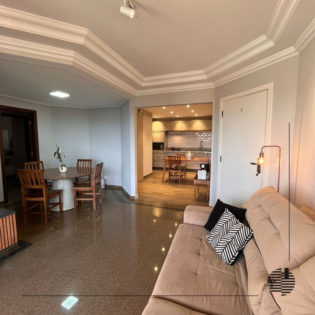 Apartamento mobiliado à venda no Condomínio Villa Di Siena em Itu.
